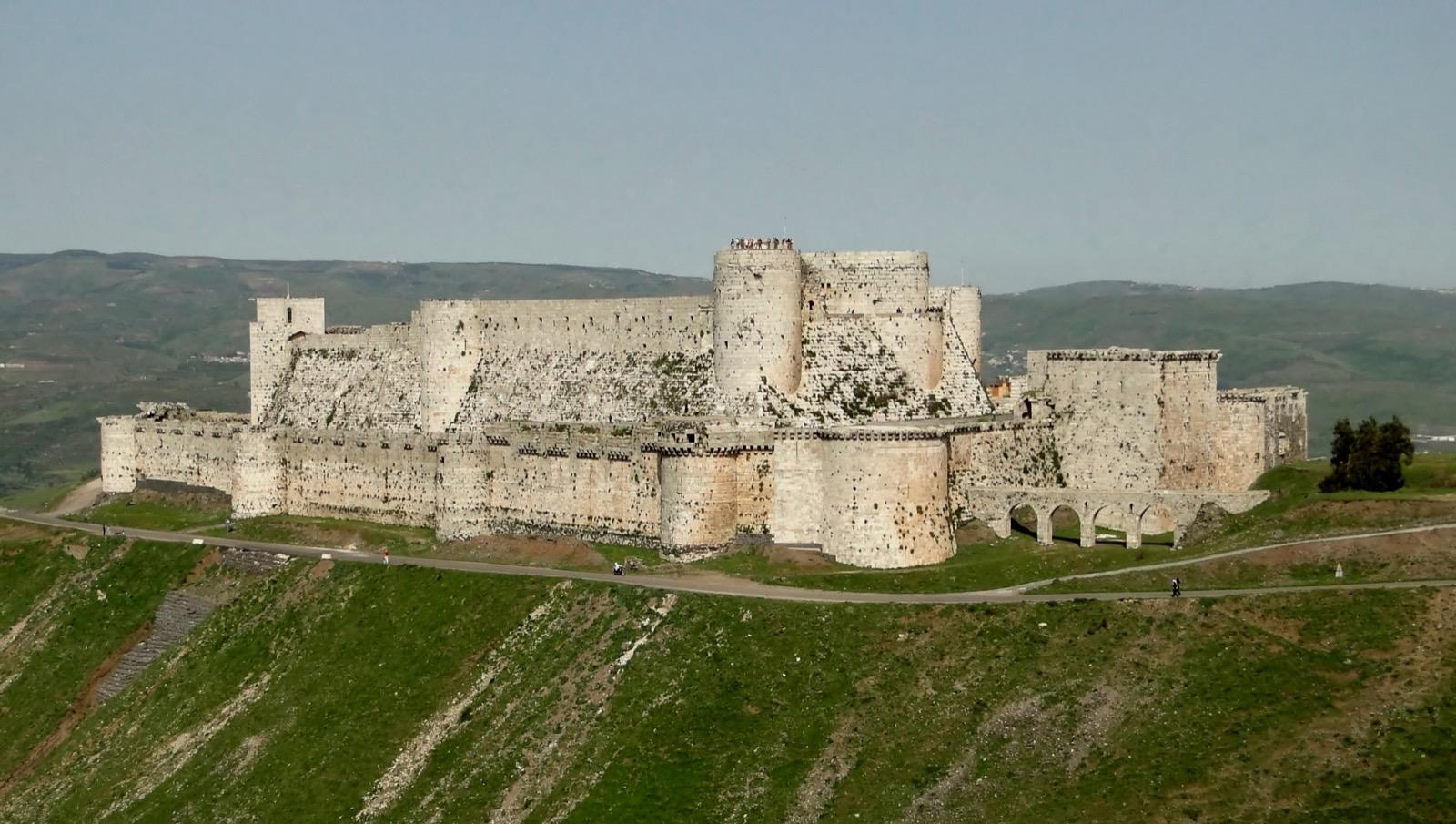 Krak des Chevaliers fortress walls