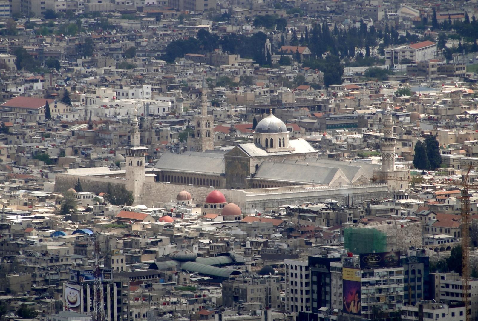 Courtyard of the Umayyad Mosque